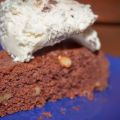 Flacher Schokokuchen “Brownie-Art” mit Nüssen