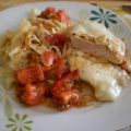 Gratinierte Schnitzel à la Tomate-Mozzarella