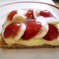 Erdbeer-Bananen Kuchendessert