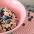 Blaubeer-Birnen Oatmeal