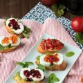 Bruschetta,Ziegenkäse-Crostini und feines Gelee[...]