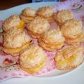 Kokosmacarons mit Mango