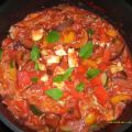 Ratatouille mit Reis und Feta