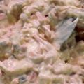 Wurstsalat mit Mayonnaise