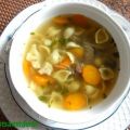 Suppe:   RINDFLEISCHBRÜHE , klar