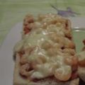 Ciabatta mit Shrimps
