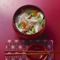 Shanghai-Suppe mit Glasnudeln