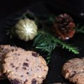 Chocolate-Buckwheat-Cookies with himalayan salt
