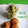 Falafel mit Avocadocreme (VEGAN)