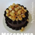 Macadamia-Schokoladentorte mit Salzkaramell