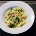 Pasta mit Sellerie und Schinken