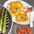 Polentaschnitten mit Käse