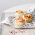 Süße Apfelrosen aus Blätterteig