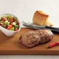 Rumpsteak mit Avocado-Salsa