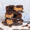 Vegan Cookie Dough Brownies