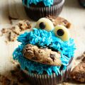 Cookie Monster Cupcakes.Krümelmonster Muffins[...]