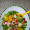 Bunter Salat mit Rucola