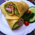 schnelle gefüllte Mais- Wraps glutenfrei