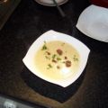 Garten-Kresse-Suppe mit Chorizo