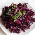 {REZEPT} - Rotkohlsalat