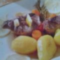 Lammfleisch mit Kartoffeln und Gemüse