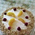 Torte : Pfirsich - Melba - Torte