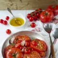 Gegrillter Tomatensalat