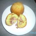 Panierte Kartoffelkugeln mit Schinken-Käse[...]