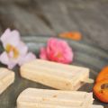 Orangeblüten - Aprikosen Popsicles