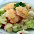 Ananassalat mit Kokosgarnelen