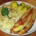 Ofenfisch mit Spargel