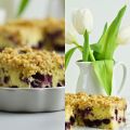 Zitronen-Schmand-Kuchen mit Blaubeeren und[...]