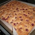 Kirschkuchen mit Zwieback-Kokosbröseln