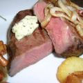 Rumpsteak mit Pfifferlingen und Bratkartoffeln[...]