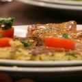 Schweinefilet mit Rösti und Rahmsoße, dazu[...]