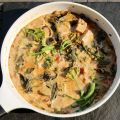 Rotes Thai Curry mit Gemüse
