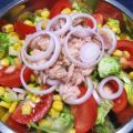 Bunter Salat als Appetit-Anreger