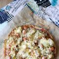 Hot Dog-Fladenbrotpizza