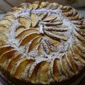 Apfelkuchen mit Erdbeer-Balsam