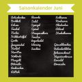 Saisonkalender Juni - Welches Gemüse & Obst und[...]