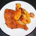 Hähnchenschenkel aus dem Backofen ....