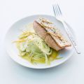 Lachs mit Fenchel und Orangenbutter