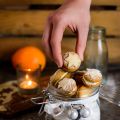 Zarte Orangenlikörplätzchen mit Marzipansternen[...]