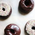 Donuts: doppelter Schokogenuss.