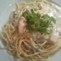 Lachs Spaghetti