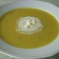 KARTOFFELCREMESUPPE MIT SAFRAN