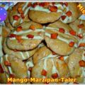 Weihnachtsgebäck ~ Mango-Marzipan-Taler