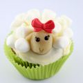 Schäfchen-Cupcakes