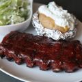 Barbecue Spareribs with Honey Glaze