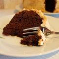 Schokokuchen mit Baisermantel